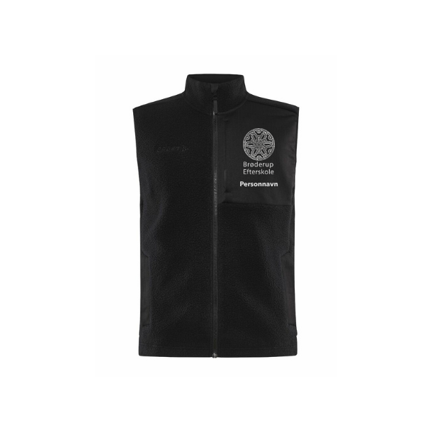 6d-Brderup-Craft-Pile Fleece Vest M-1913810-999000