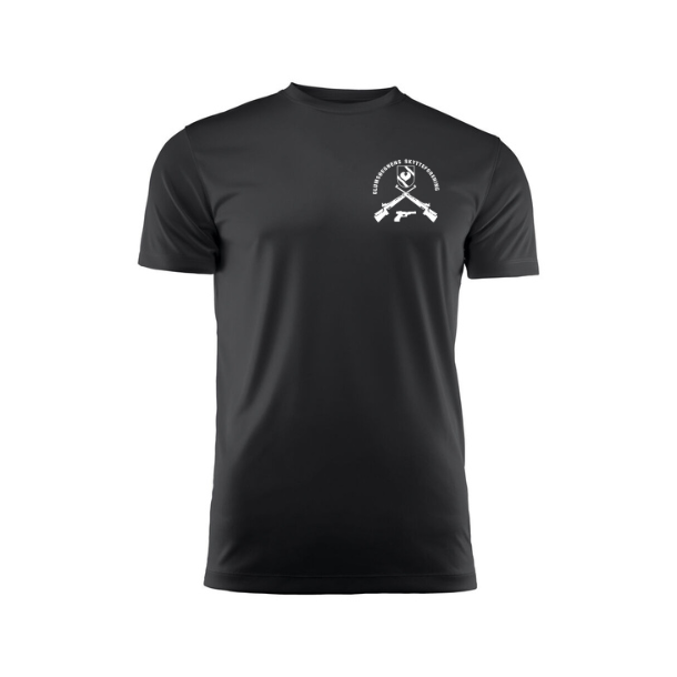 1b-GES-TEXET-Run Junior T-shirts-2264029 fv. Sort