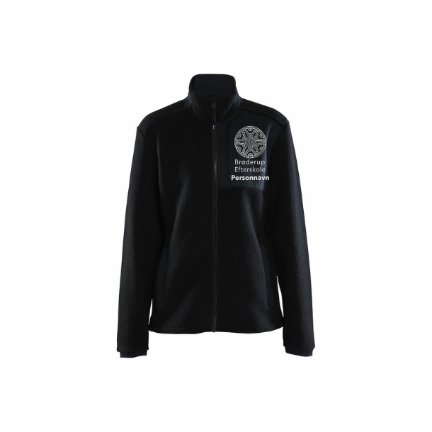 5d-Brderup-Craft-Pile Fleece Jacket W-1912221-999000