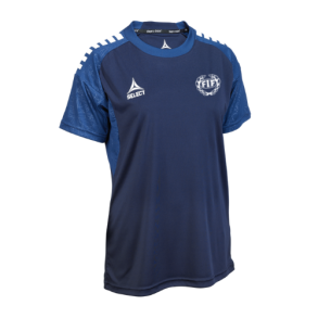 1f-FBH-Select-Spain Kortrmet spillertrje - Kvinder-600106 fv.navy/hvid