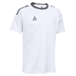 1d-FBH-Select-Spain Kortrmet spillertrje - brn-600104 fv.hvid/sort