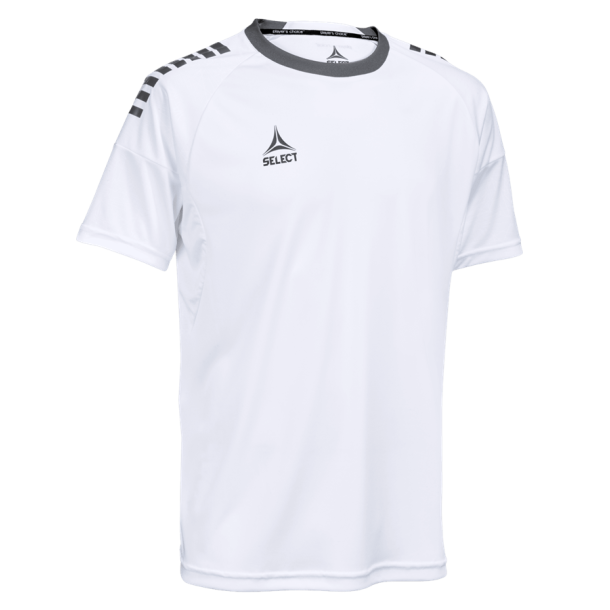 1d-FBH-Select-Spain Kort�rmet spillertr�je - b�rn-600104 fv.hvid/sort