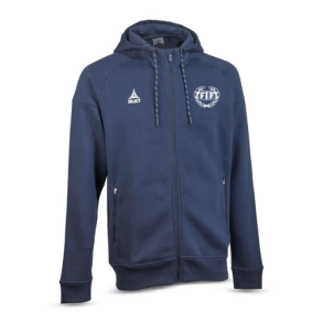 4f-FBH-Select-Oxford Zip hoodie-630092 fv.navy