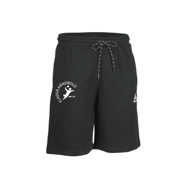 7e-FLH-Select-Oxford sweat shorts-630104 fv. Sort