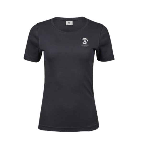 1d-EFS - TeeJays - Interlock T-shirt 580. Dark grey