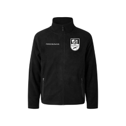 4c-SOB-ID Herre Cardigan | Mikrofleece 0803-Sort