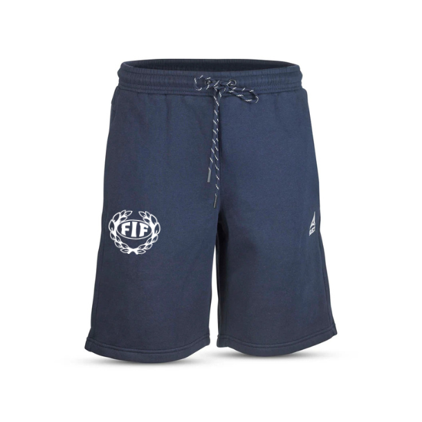 7f-FBH-Select-Oxford sweat shorts-630104 fv.navy