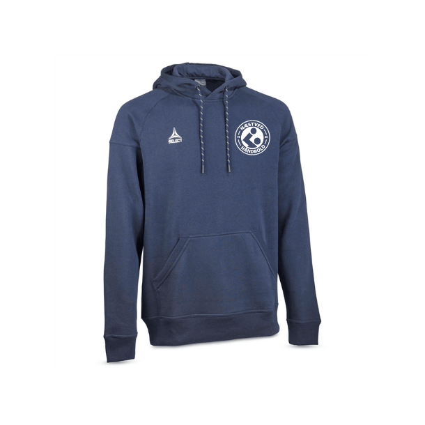 4c-NH-Select-Oxford hoodie brn-630094 fv. Navy