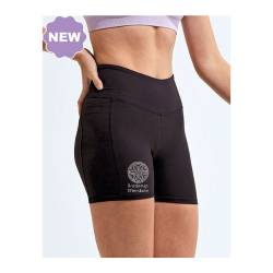 7c-Br�derup-L-Shop-Kort Tights med lommer Dame-TR535 fv. Sort