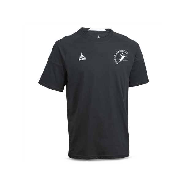 1b-FLH-Select-Oxford T-shirt Brn-630086 fv. Sort