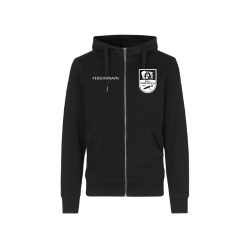 4b-SOB-ID Herre CORE Hoodie Zip 0638-Sort