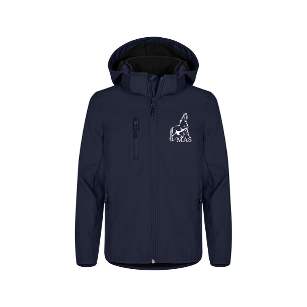5a-MAS-Clique-Classic Softshell Jacket Junior-0200909 fv.580