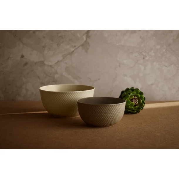 LYNGBY PORCEL�N Serveringssk�le - s�t Rhombe Earth