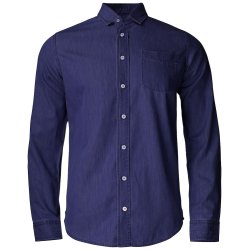 3a-Cutter &amp; Buck - Ellensburg Denim Shirt 352404