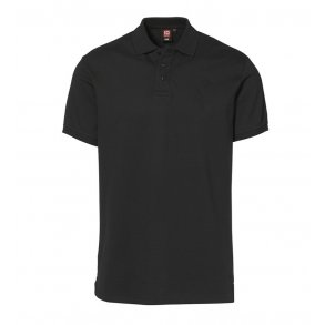  2a-SM-ID - Herre Polo Shirt | Stretch 0525-Sort