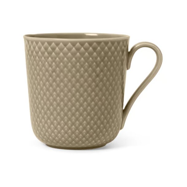 Lyngby Porcel�n Krus Rhombe Earth 4 stk. i samme farve