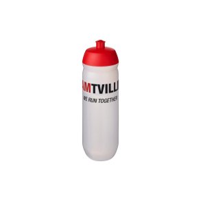 10b-TT-HydroFlex� Clear 750 ml soft drikkeflaske fv.R�d/Frostet klar