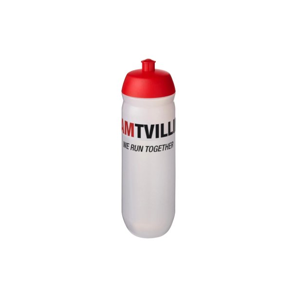 10b-TT-HydroFlex� Clear 750 ml soft drikkeflaske fv.R�d/Frostet klar